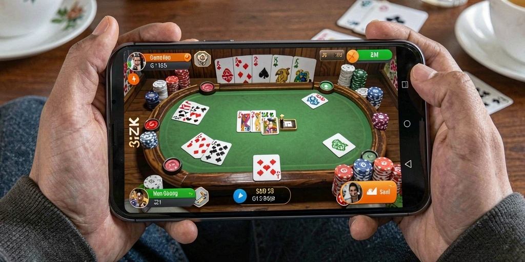 Tangkapan layar utama dari gameplay seru 33ZK di Gaple.