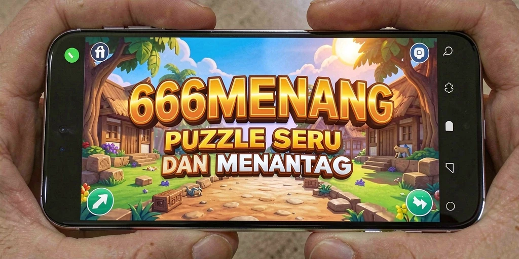 Screenshot gameplay puzzle yang menarik dan menantang.