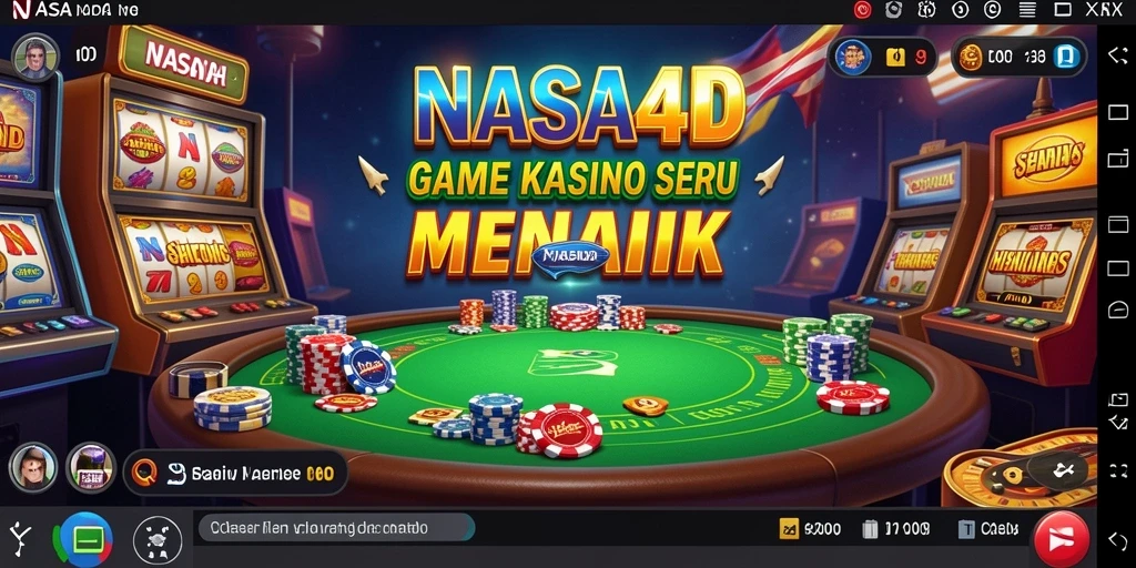 Menampilkan gameplay seru dan menarik di Kasino.