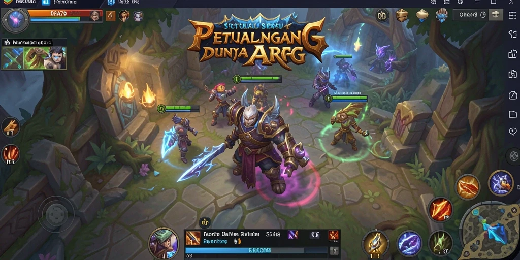 Tangkapan layar gameplay ORA78 yang menampilkan aksi ARPG yang mendebarkan.