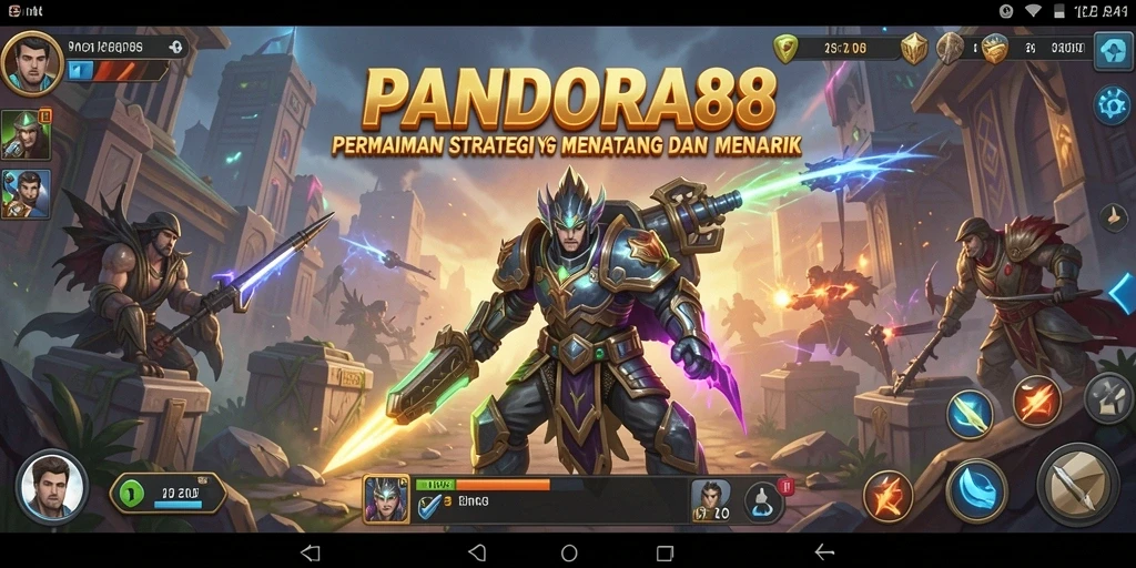 Tampilan menarik dari gameplay PANDORA88 dalam strategi yang mendebarkan.