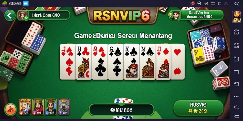 Tampilan gameplay RSNVIP6 yang seru dan interaktif.
