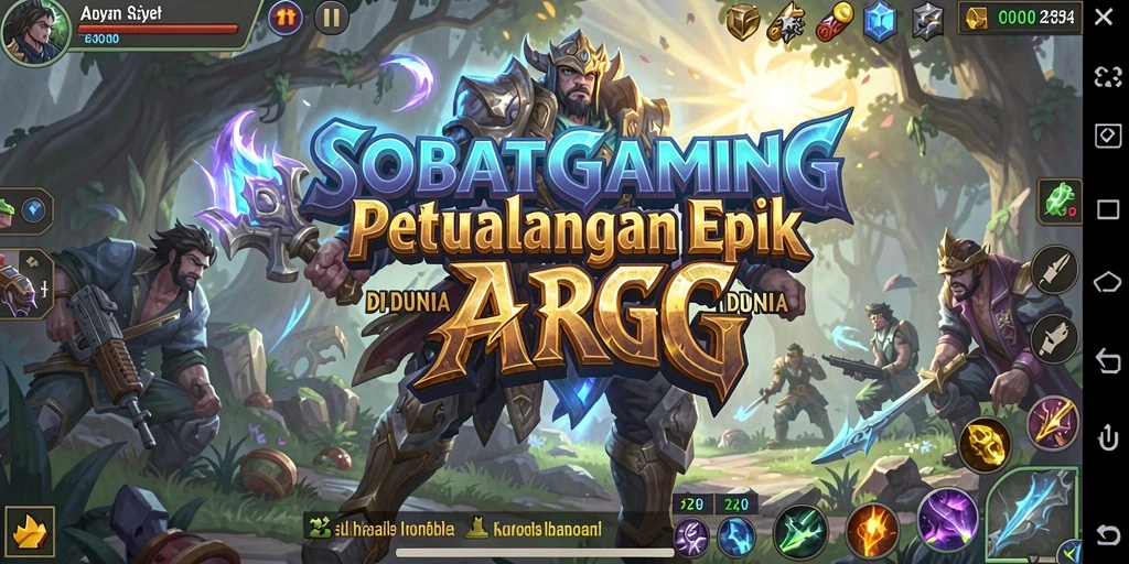 Tampilan gameplay SOBATGAMING yang seru dan menegangkan.