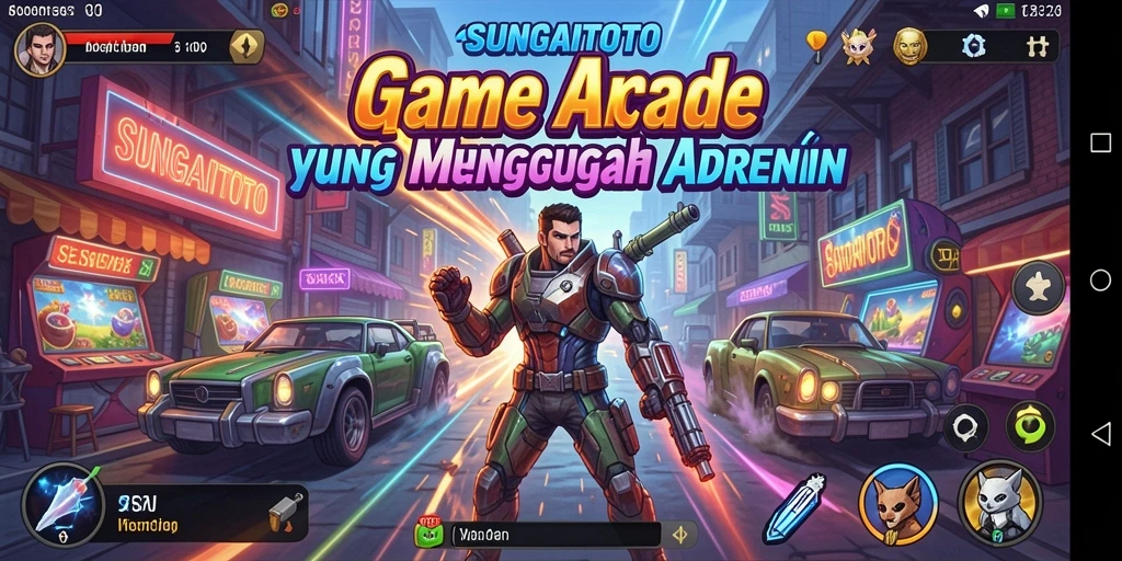 Tampilan gameplay SUNGAITOTO dengan aksi seru dan menantang.