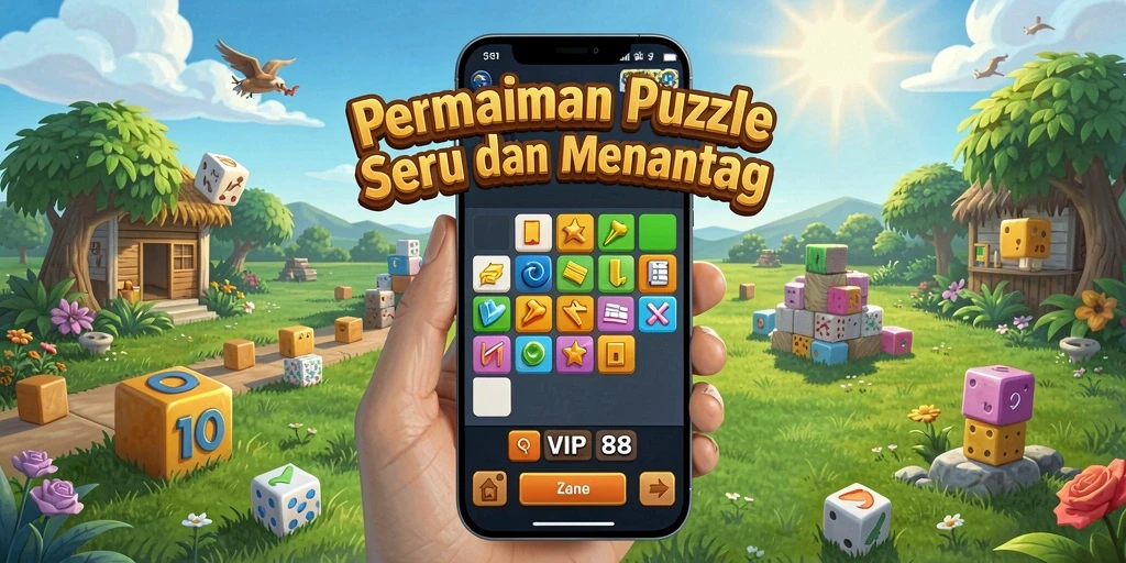 Screenshot gameplay <strong>VIP188</strong> menampilkan tantangan puzzle yang menarik.